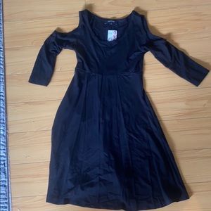 Karen Kane black mini skater dress